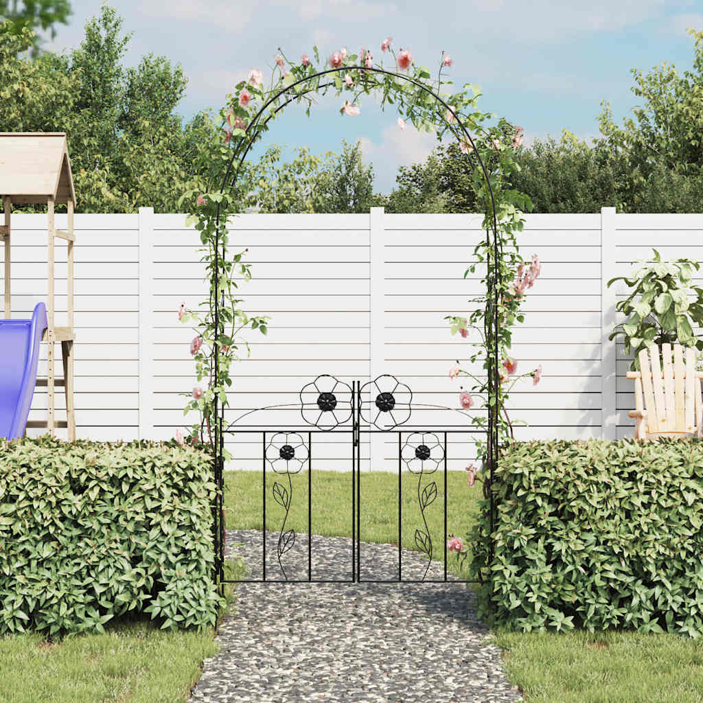 Vidaxl Rozenbog mit Gates 230 cm