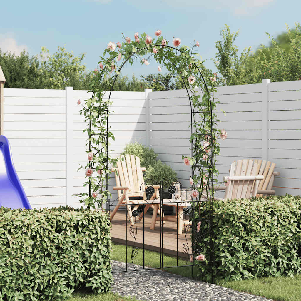 Vidaxl Rozenbog mit Gates 230 cm