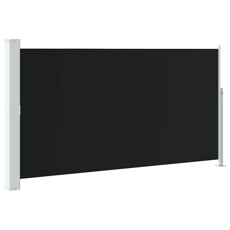 Vidaxl Wind Sonnenschutzmittel ausziehbar 160 x 300 cm schwarz