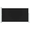 Vidaxl Wind Sonnenschutzmittel ausziehbar 160 x 300 cm schwarz