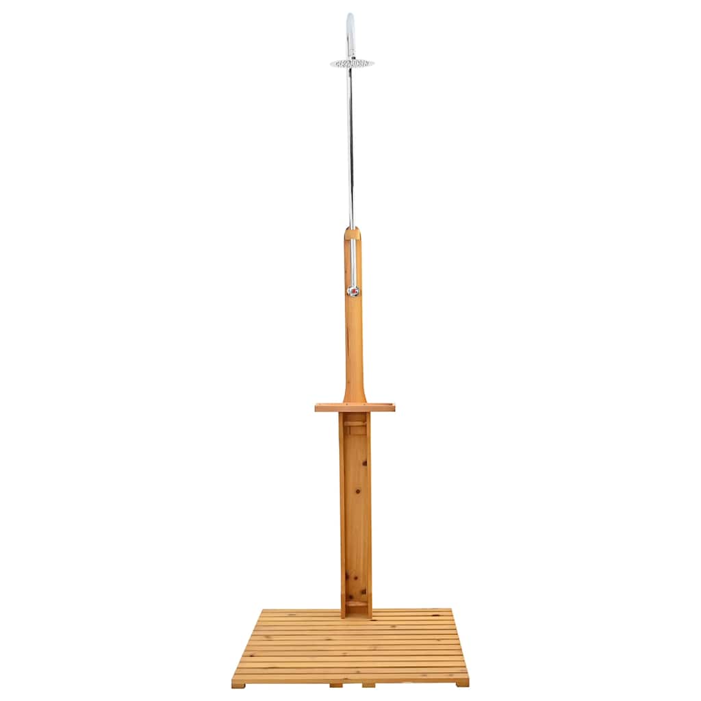 Vidaxl Holz Tuindouche