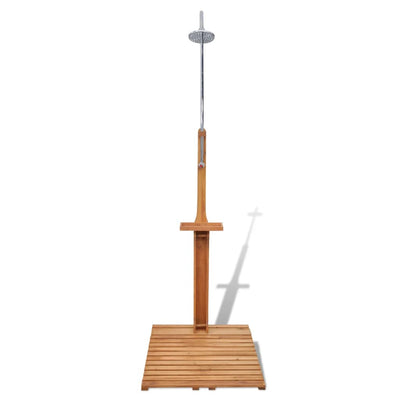 Vidaxl Holz Tuindouche
