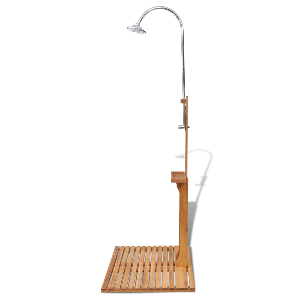 Vidaxl Holz Tuindouche