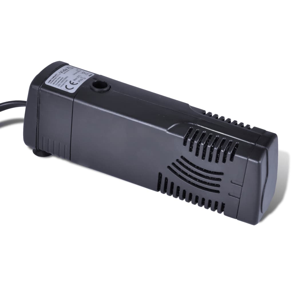 Vidaxl Aquariumfilterpumpe mit aktivem Kohlenstoff 300 l u u u