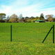 Vidaxl Eurohek 10x1,5 m Stahlgrün