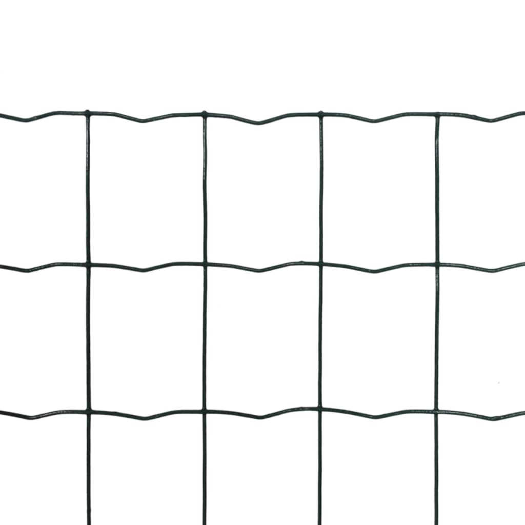 Vidaxl HEK 10x0,8 m Stahlgrün