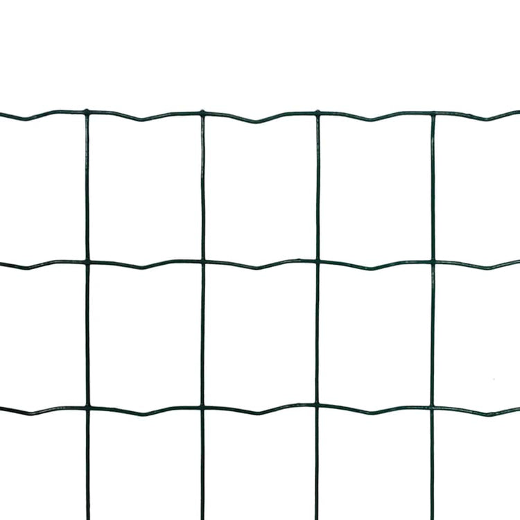 Vidaxl HEK 10x1,5 m Stahlgrün
