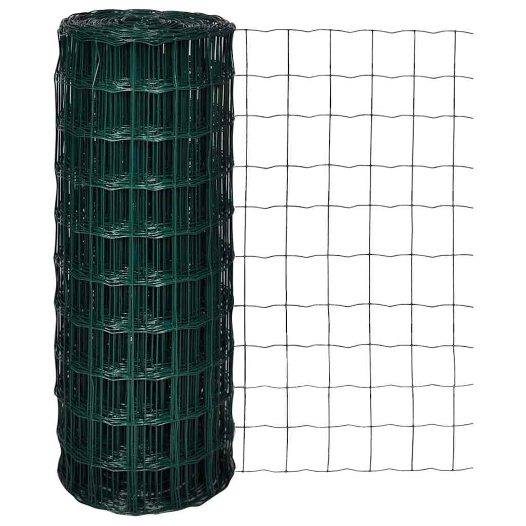 Vidaxl HEK 25x1,0 m Stahlgrün