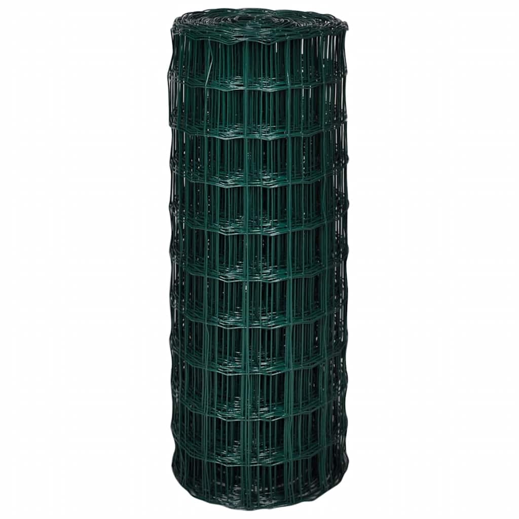 Vidaxl HEK 25x1,0 m Stahlgrün
