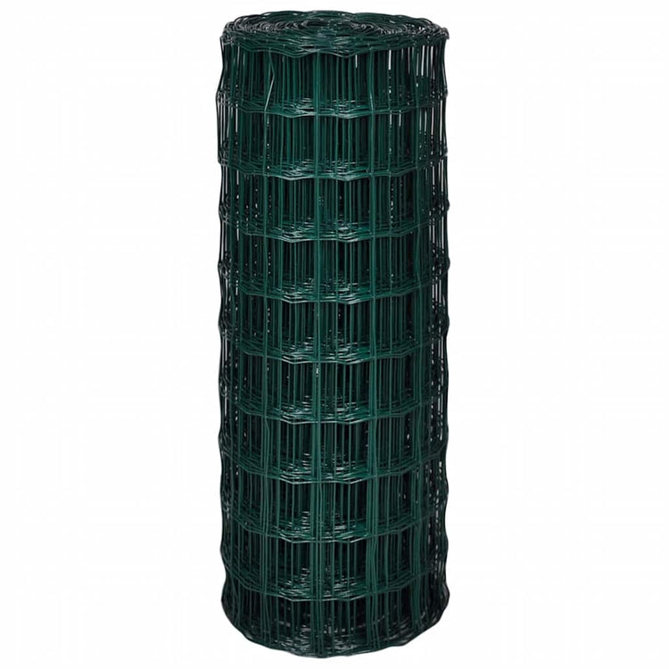 Vidaxl HEK 25x1,0 m Stahlgrün