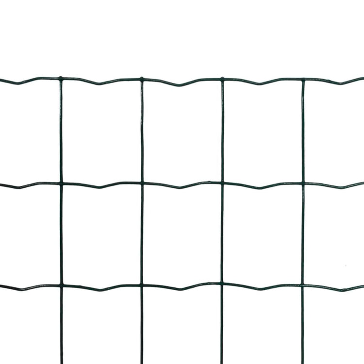 Vidaxl HEK 25x1,2 m Stahlgrün