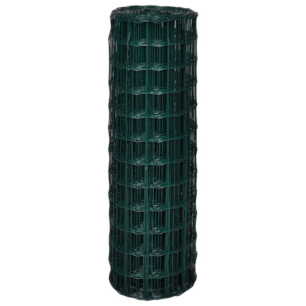 Vidaxl HEK 25x1,2 m Stahlgrün