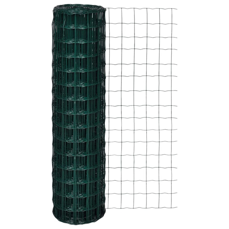 Vidaxl HEK 25x1,5 m Stahlgrün