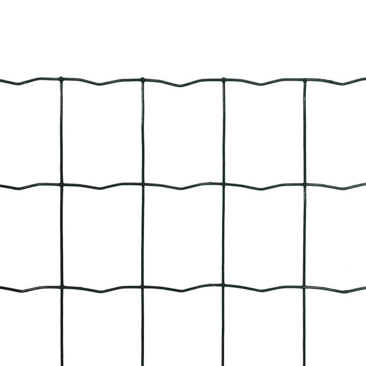 Vidaxl HEK 10x0,8 m Stahlgrün
