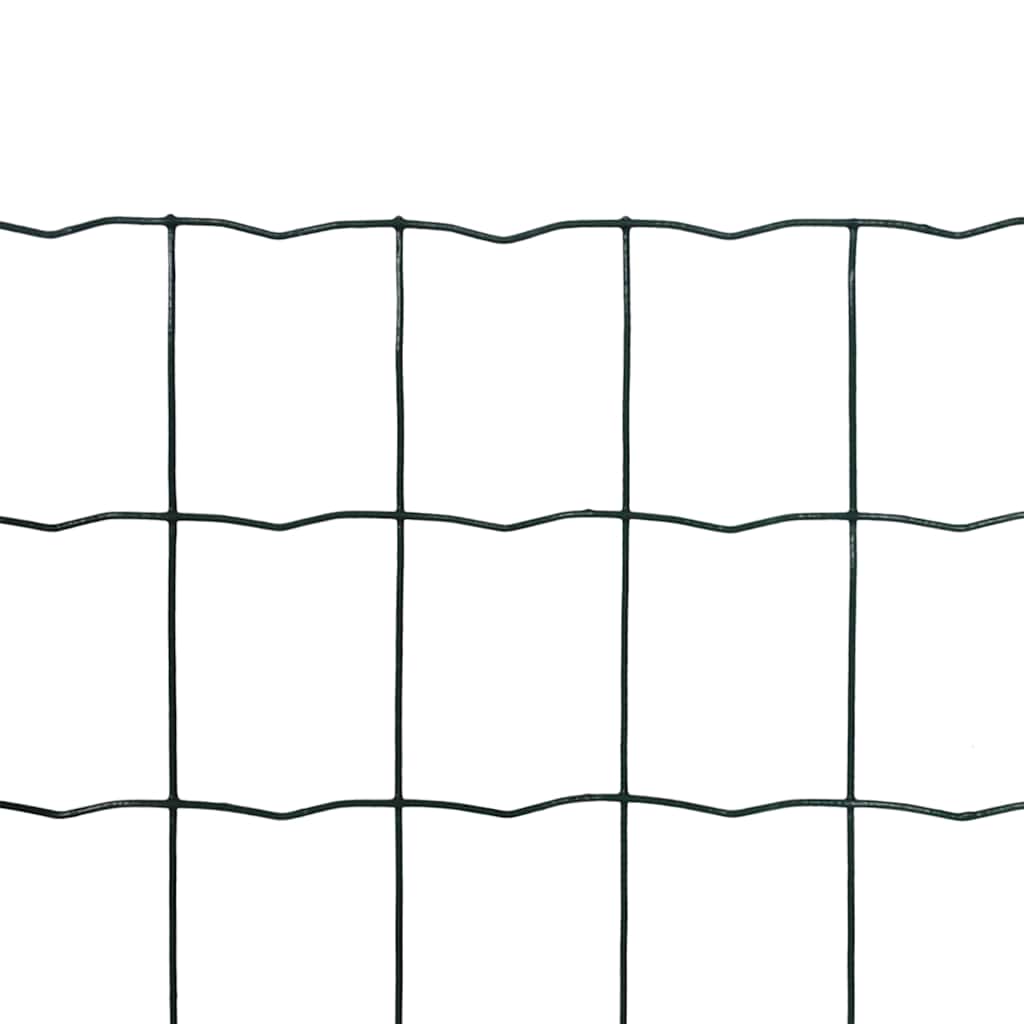 Vidaxl HEK 25x0,8 m Stahlgrün