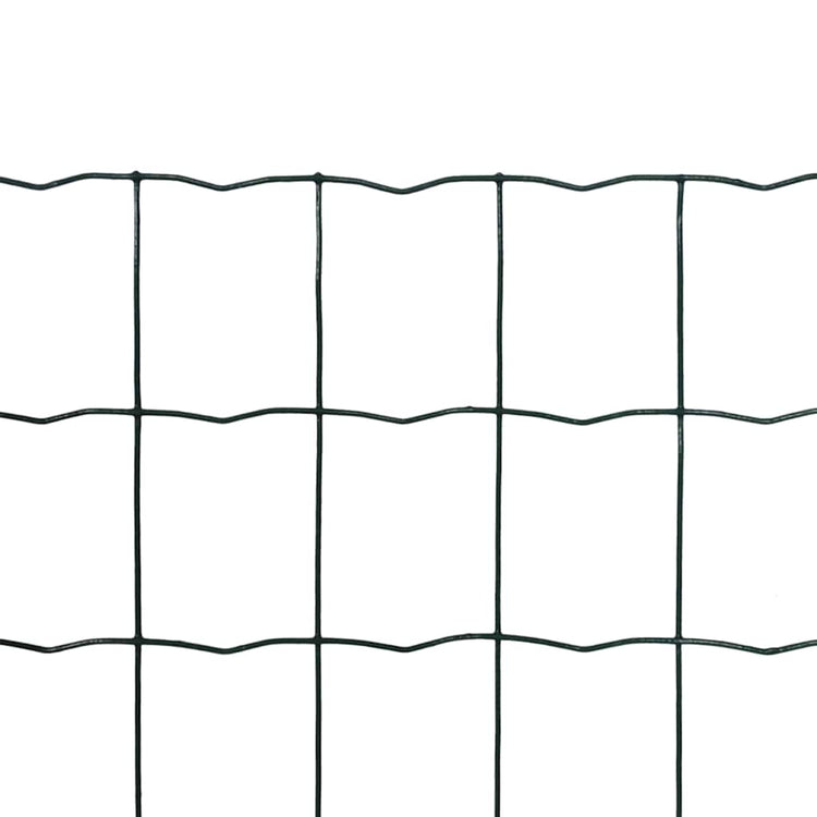 Vidaxl HEK 25x0,8 m Stahlgrün