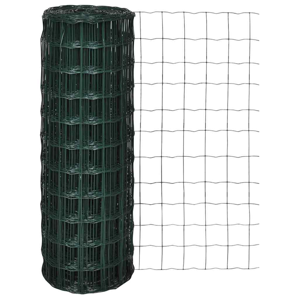 Vidaxl HEK 25x1,2 m Stahlgrün