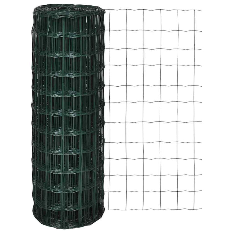 Vidaxl HEK 25x1,2 m Stahlgrün