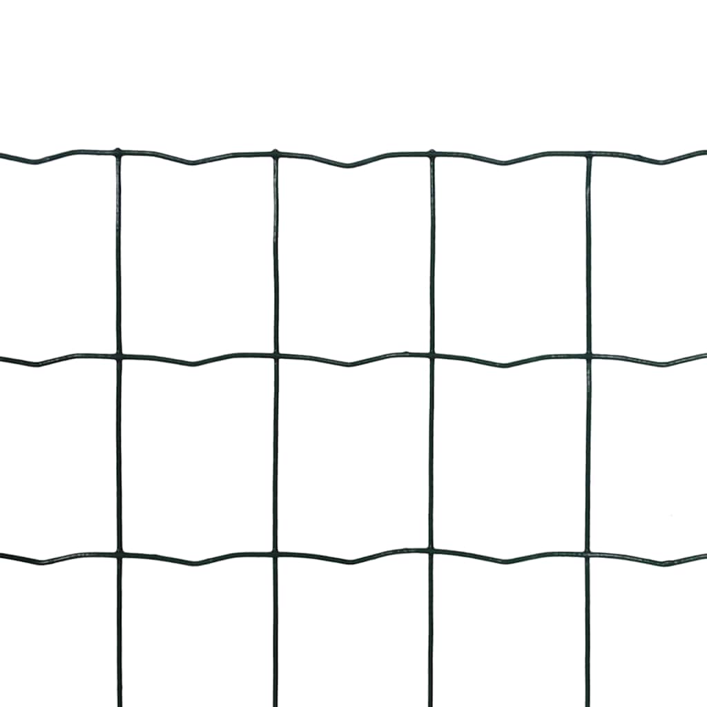 Vidaxl HEK 25x1,2 m Stahlgrün