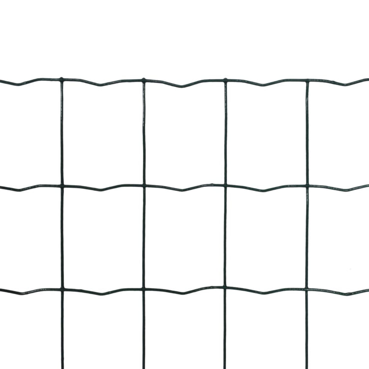 Vidaxl HEK 25x1,5 m Stahlgrün