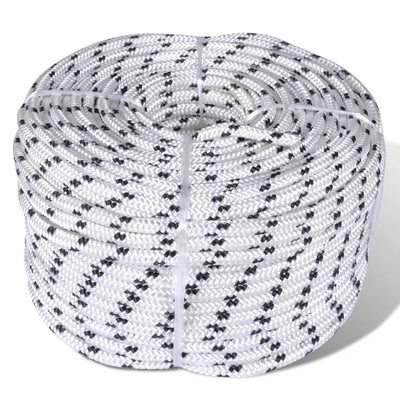 Vidaxl Bootseil Polyester geflochten 8mmx50m