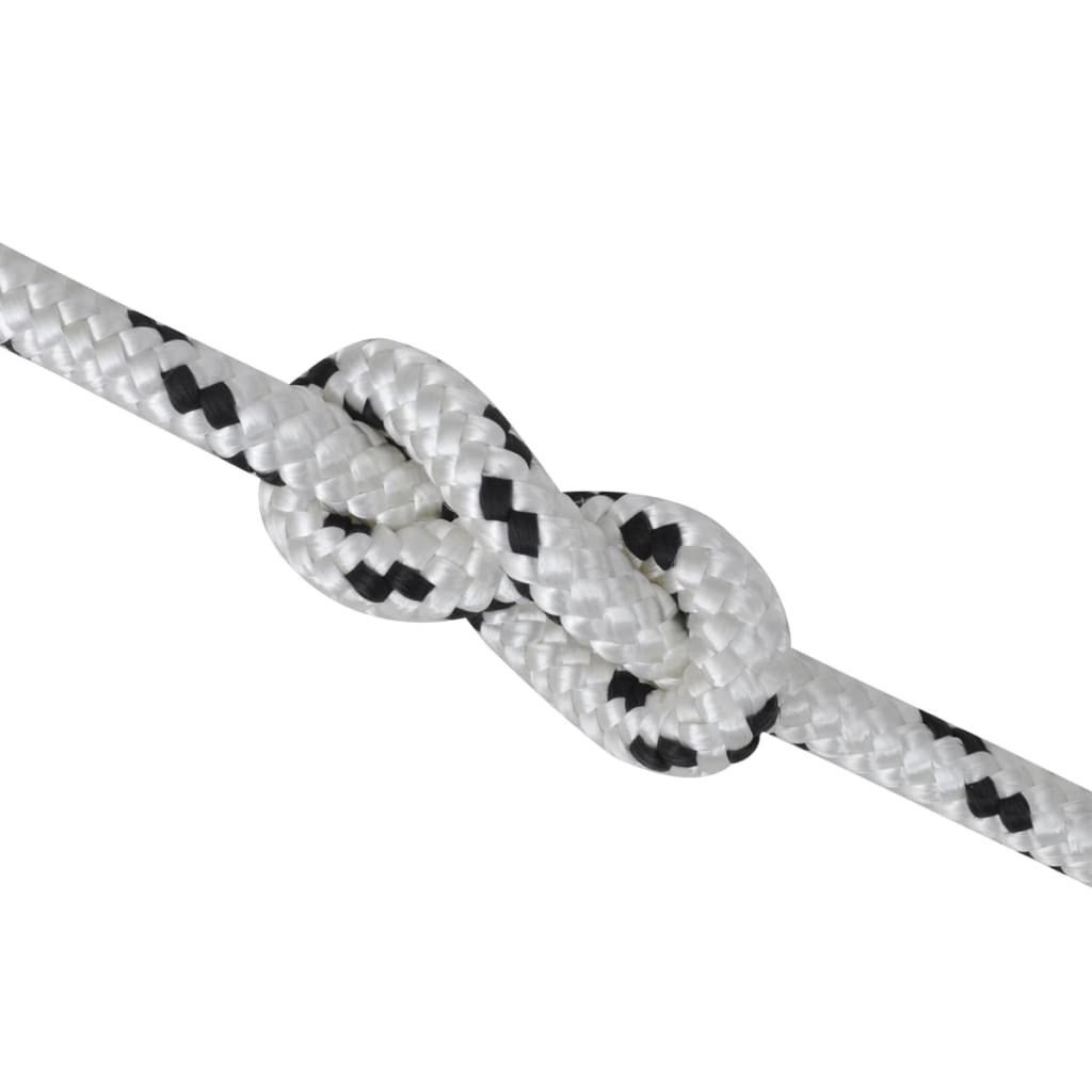 Vidaxl Bootseil Polyester geflochten 8mmx50m