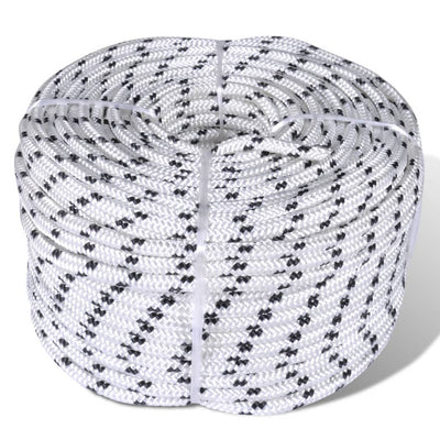 Vidaxl Bootseil Polyester geflochten 14mmx50m