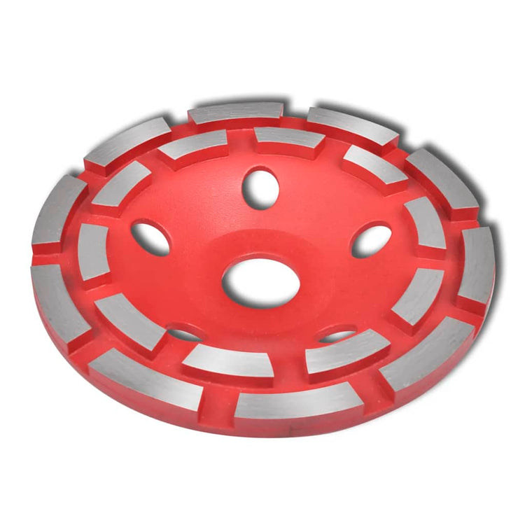 Vidaxl Diamond Schleifrad mit doppelter Reihe 180 mm