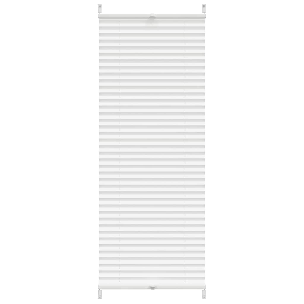 Vidaxl Plisséjalind 40x125 cm Weiß