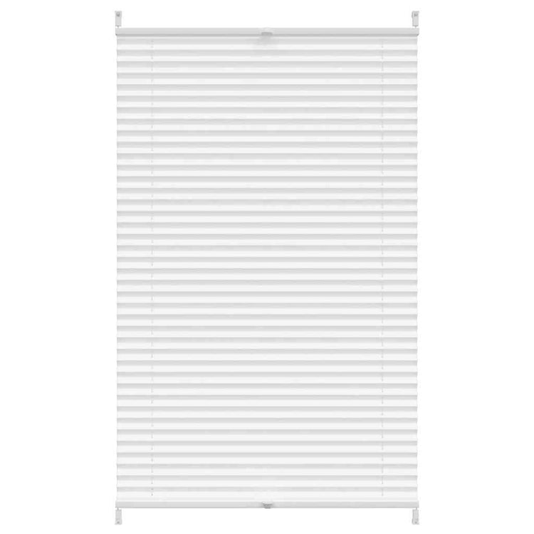 Vidaxl Plisséjalind 80x150 cm Weiß