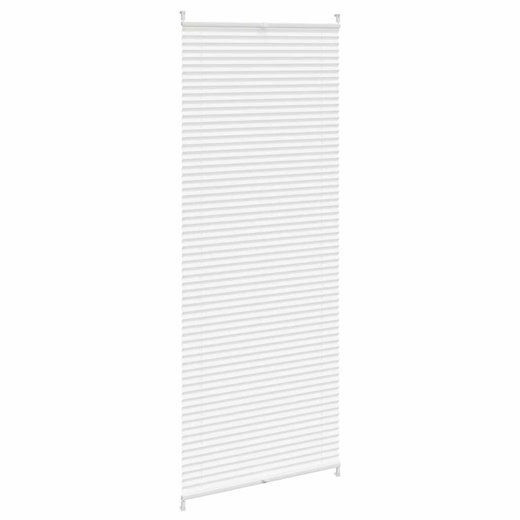 Vidaxl Plisséjalind 80x200 cm Weiß
