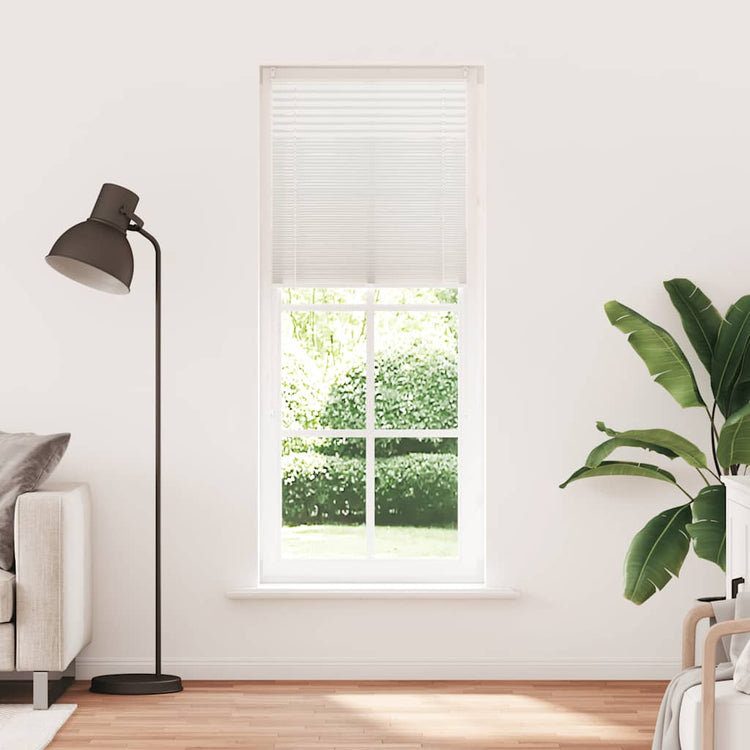 Vidaxl Plisséjalind 80x200 cm Weiß