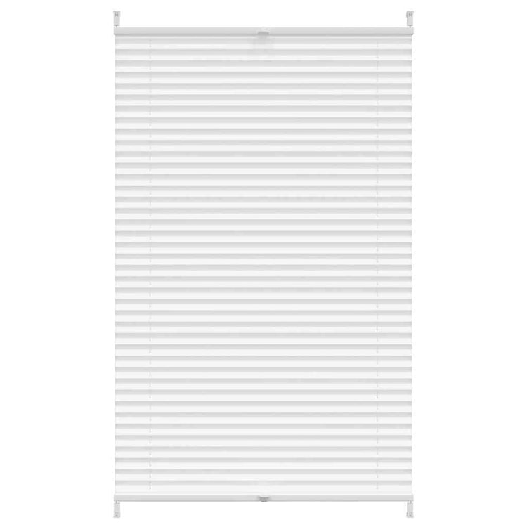 Vidaxl Plisséjalind 90x150 cm Weiß