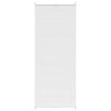 Vidaxl Plisséjalind 90x200 cm Weiß