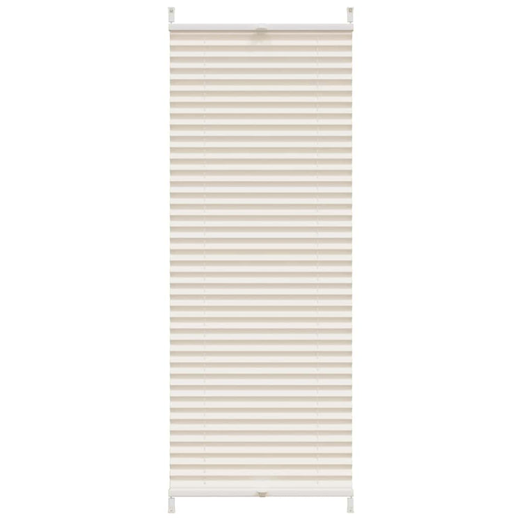 Vidaxl Plissé Roller Blind 60x100 cm Creme