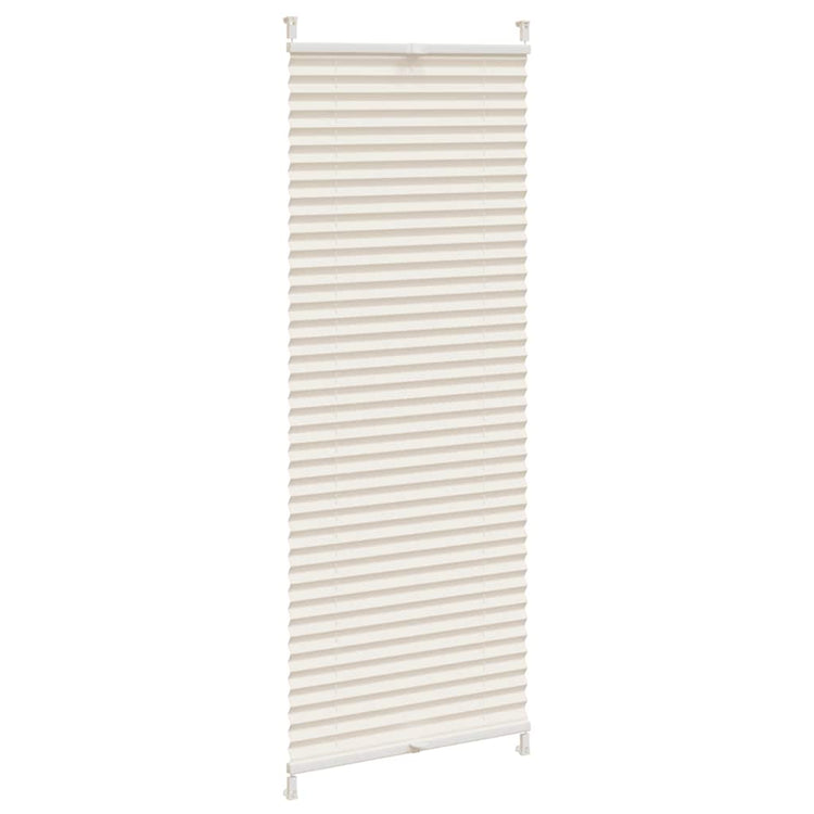 Vidaxl Plissé Roller Blind 60x100 cm Creme