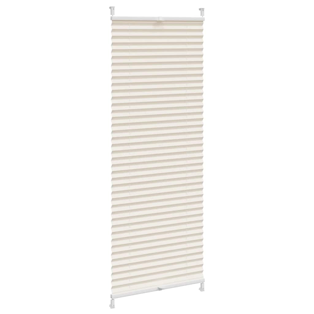 Vidaxl Plisséjalind 60x125 cm Creme