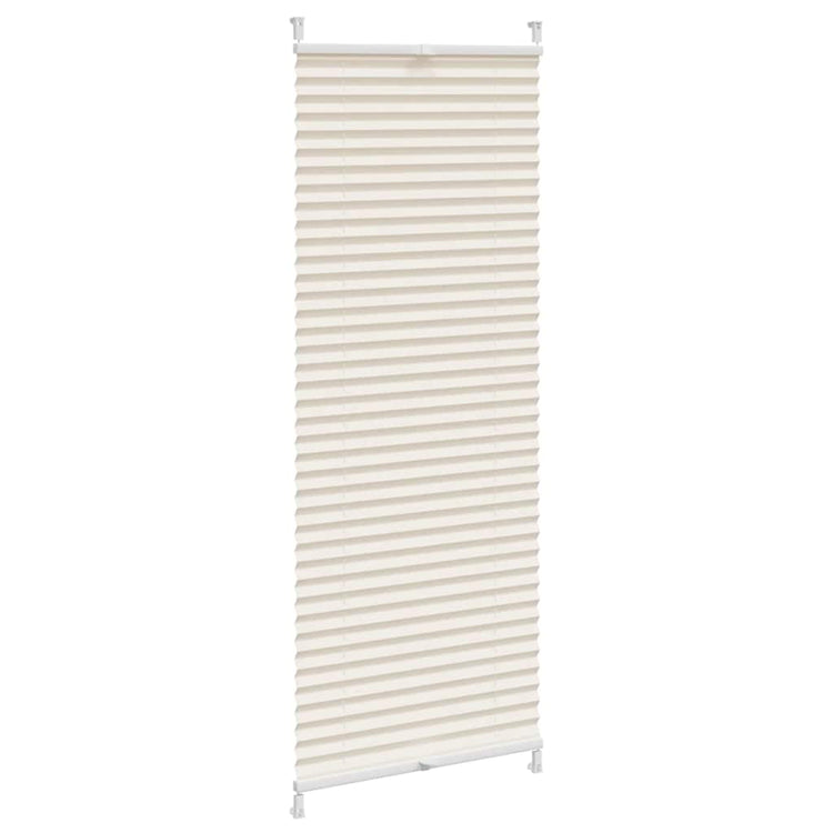 Vidaxl Plisséjalind 60x125 cm Creme