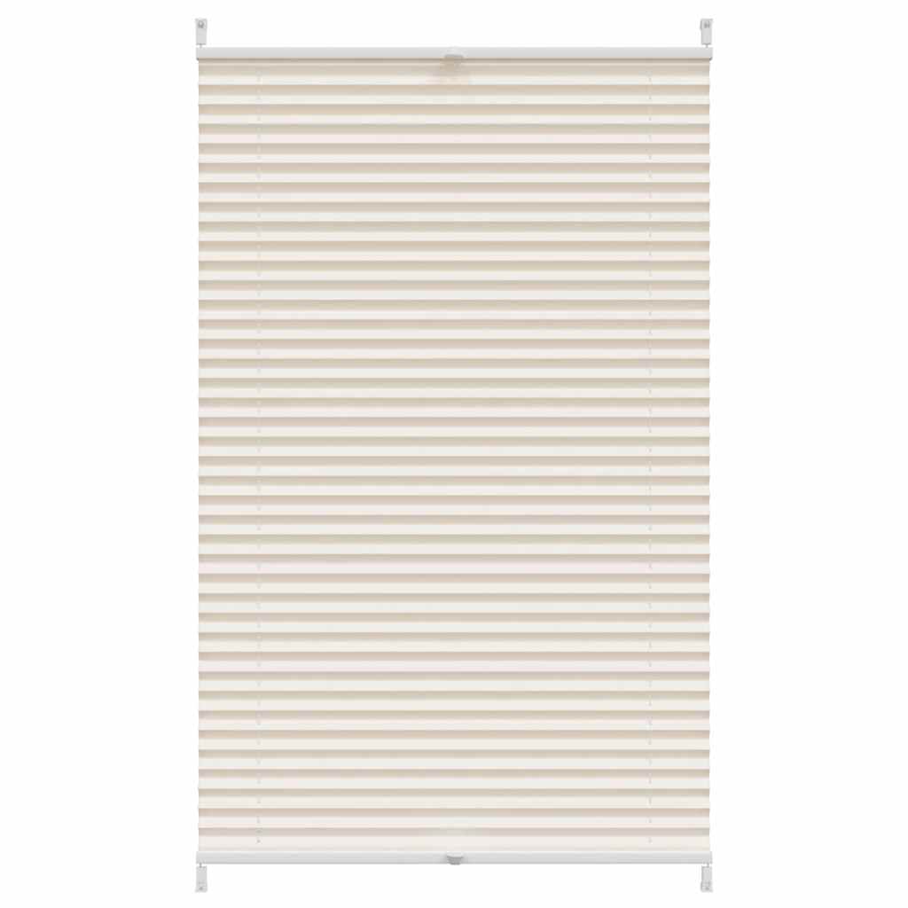 Vidaxl Plisséjalind 70x125 cm Creme