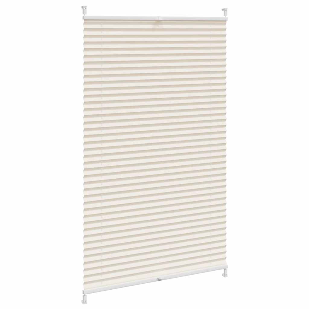 Vidaxl Plisséjalind 70x125 cm Creme