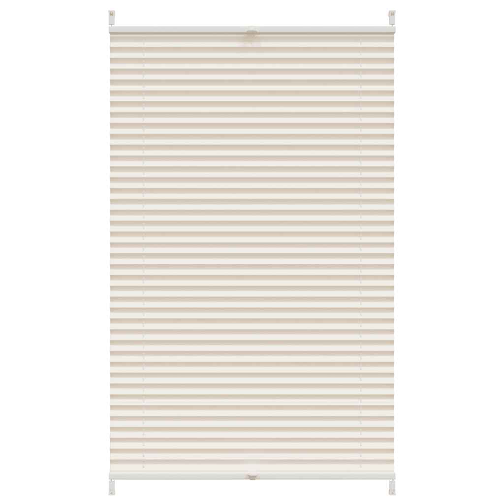 Vidaxl Plissé Roller Blind 70x150 cm Creme