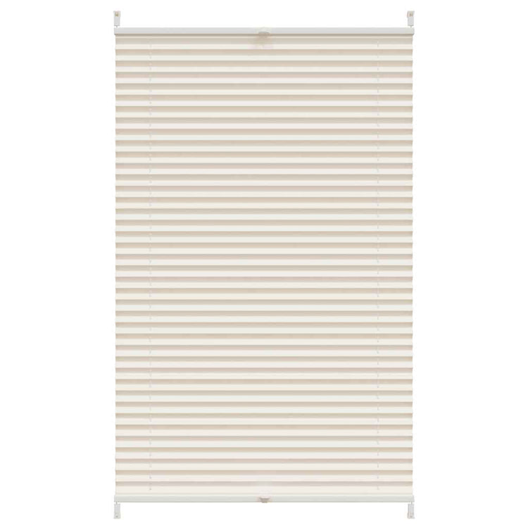 Vidaxl Plissé Roller Blind 70x150 cm Creme