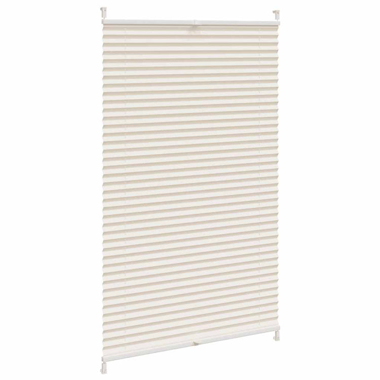 Vidaxl Plissé Roller Blind 70x150 cm Creme