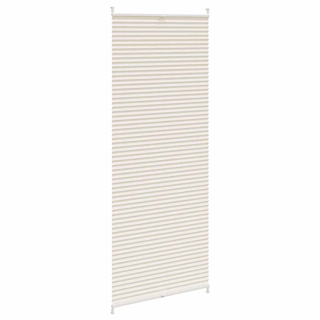 Vidaxl Plissé Roller Blind 70x200cm Creme