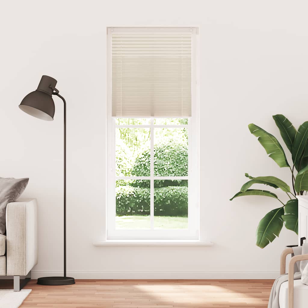 Vidaxl Plissé Roller Blind 70x200cm Creme