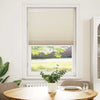 Vidaxl Plissé Roller Blind 80x100cm Creme