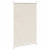 Vidaxl Plissé Roller Blind 80x150 cm Creme