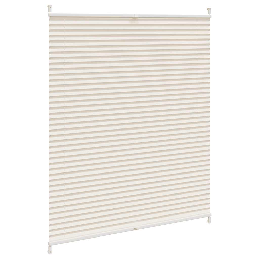 Vidaxl Plisséjalind 100x150 cm Creme