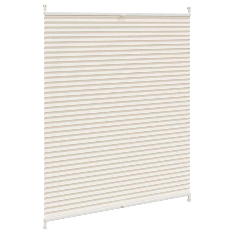 Vidaxl Plisséjalind 100x150 cm Creme