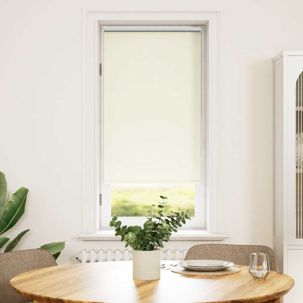 Vidaxl Roller Blind verdämmen 40 x 100 cm gebrochenes Weiß